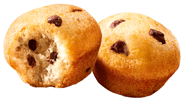 Petites bouchées Nature et Pépites de chocolat